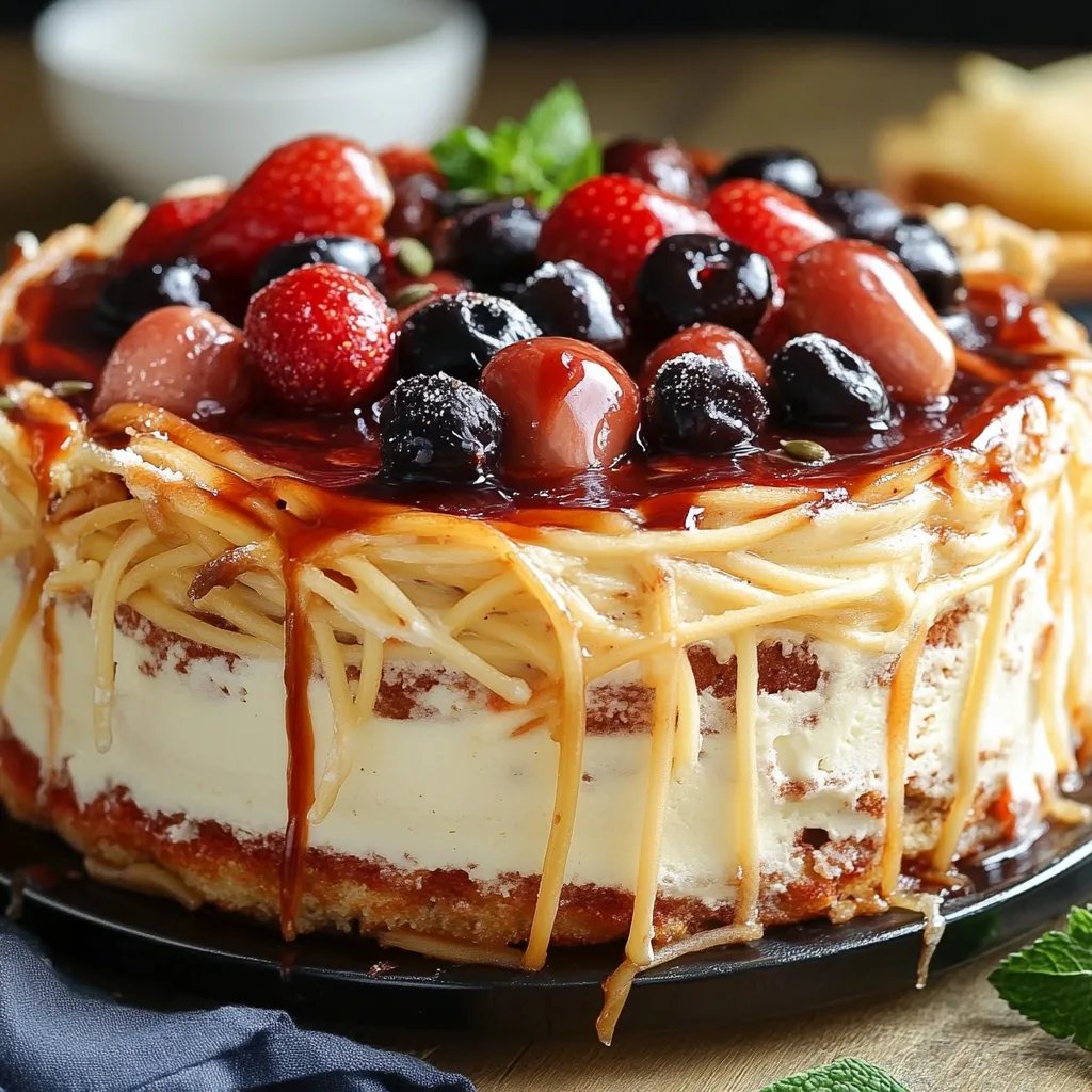 Spaghetti Layer Cake