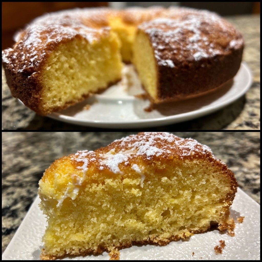 Zitronenkuchen ohne Ei