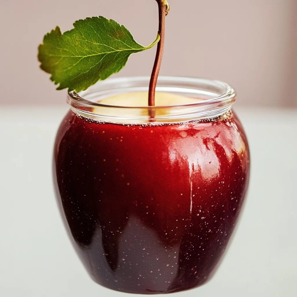 Apfel-Holunder-Marmelade