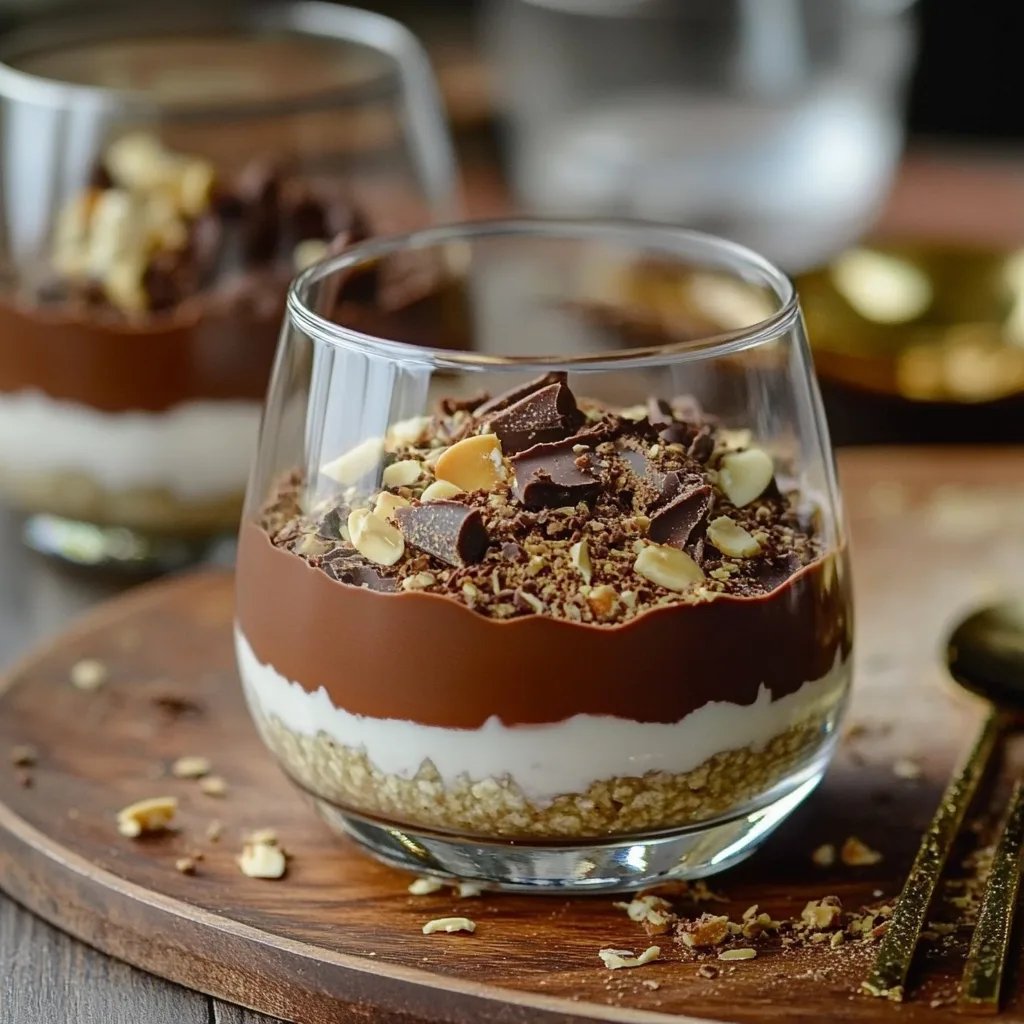 Dubai Schokoladen Dessert im Glas