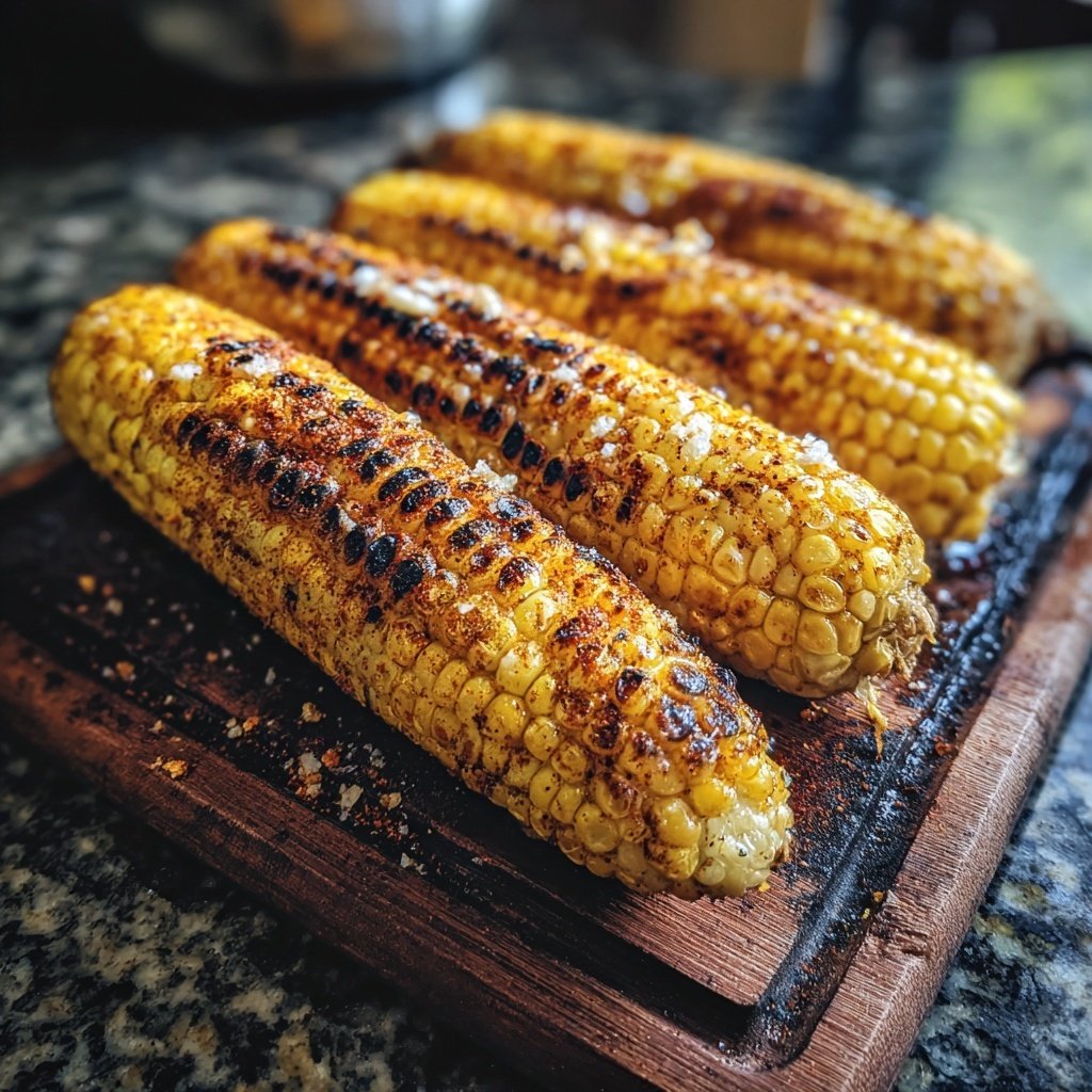 Gegrillte Maiskolben