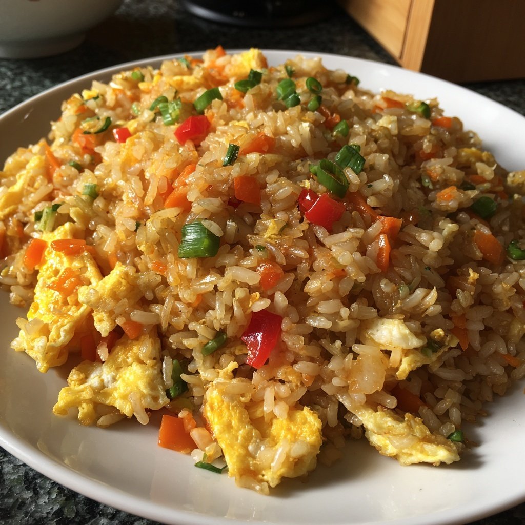 Gebratener Reis mit Ei