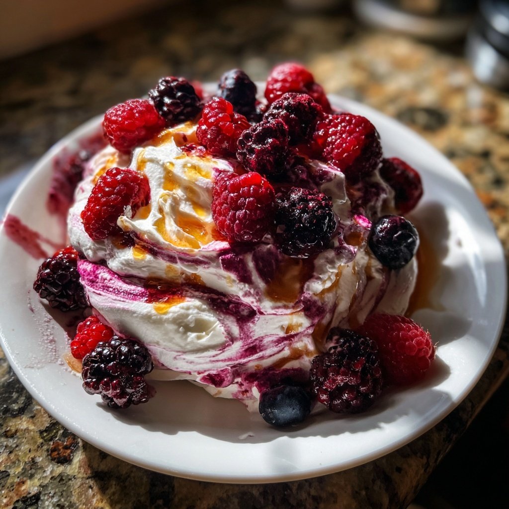 Frühstücksideen mit Beerenquark