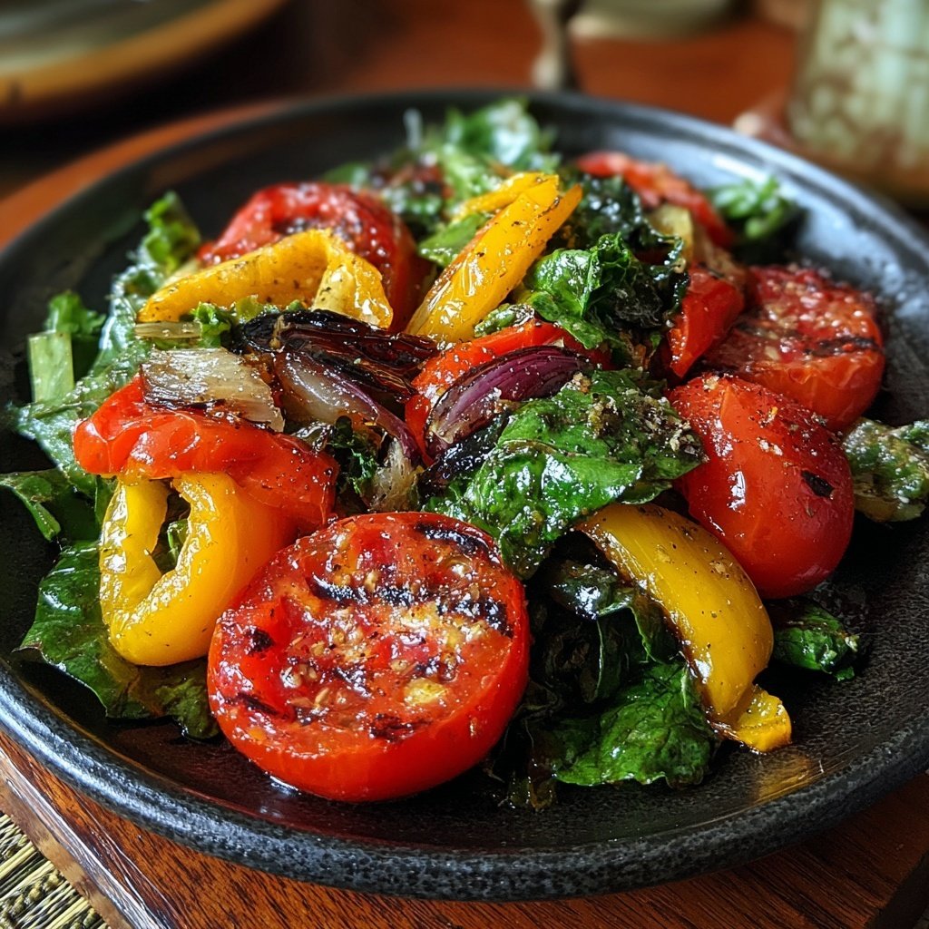 Salat Zum Grillen Mit Tomaten