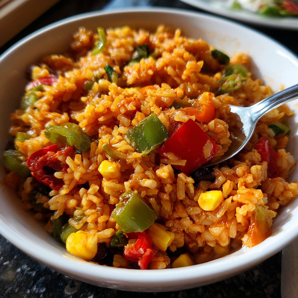 Gebratener Reis mit Gemüse