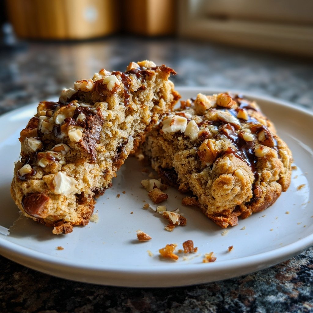 Cookies mit Nüssen und Honig