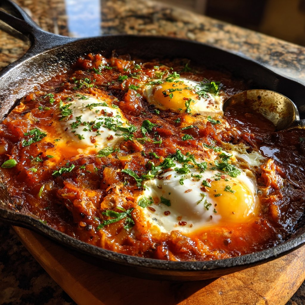 Shakshuka mit Zwiebeln
