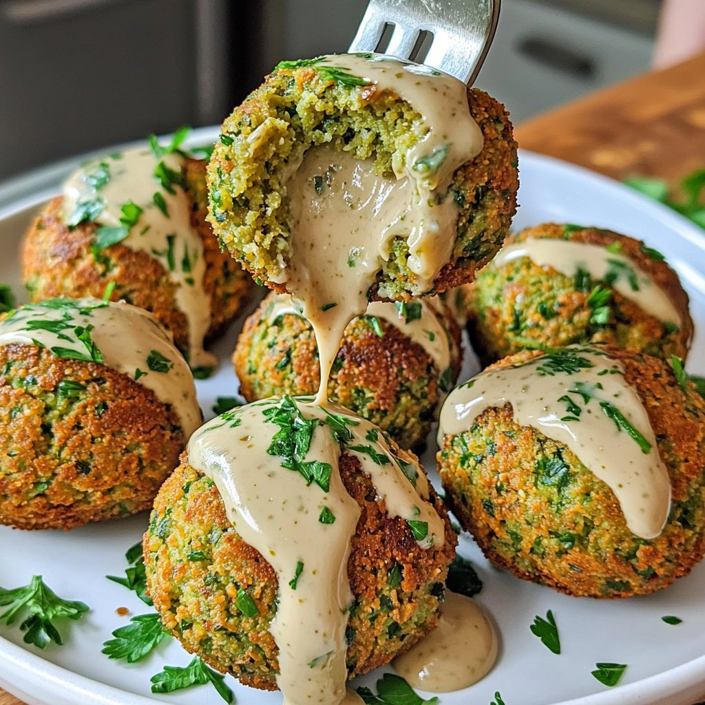 Falafel mit Tahini-Sauce