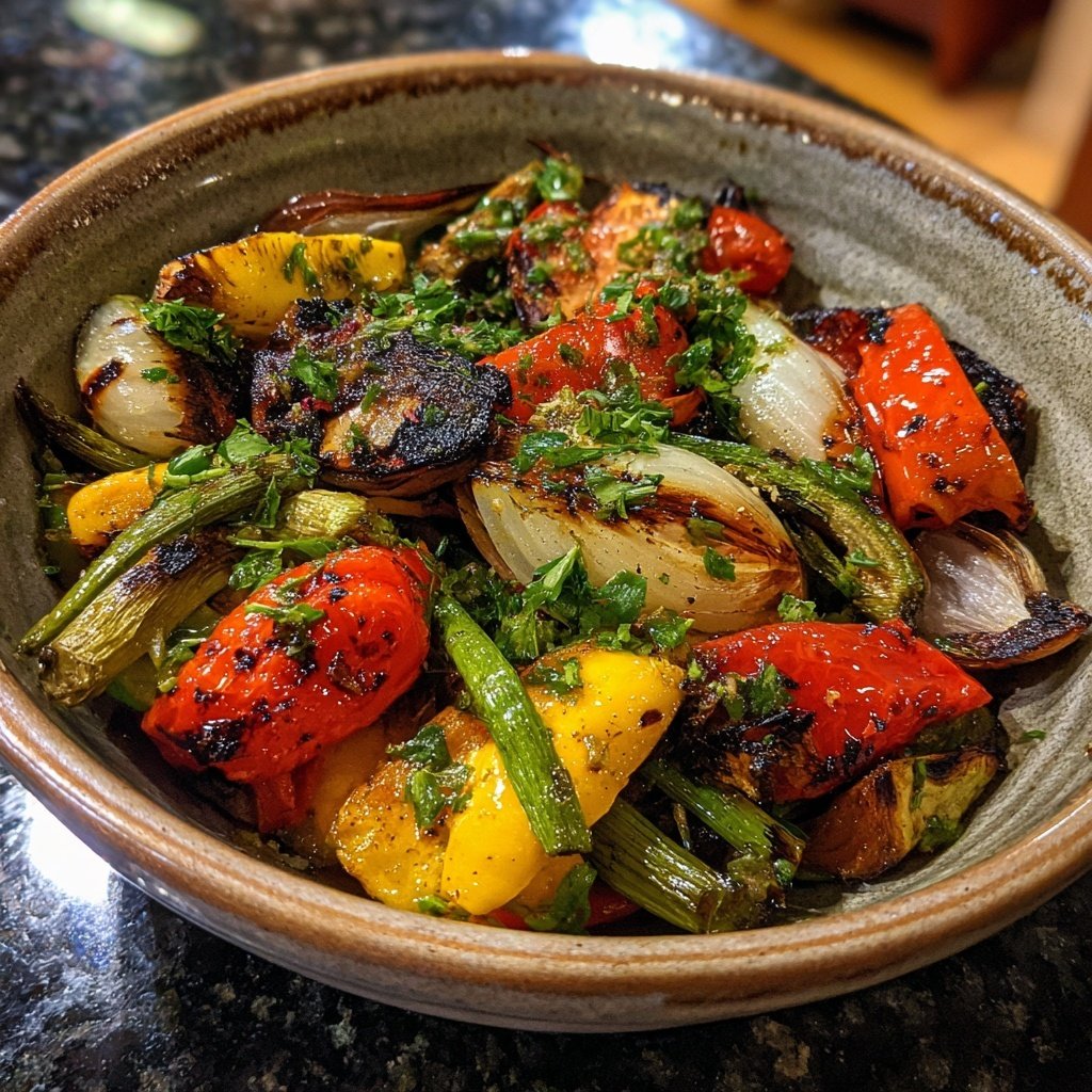 Grill Gemüse Pfanne