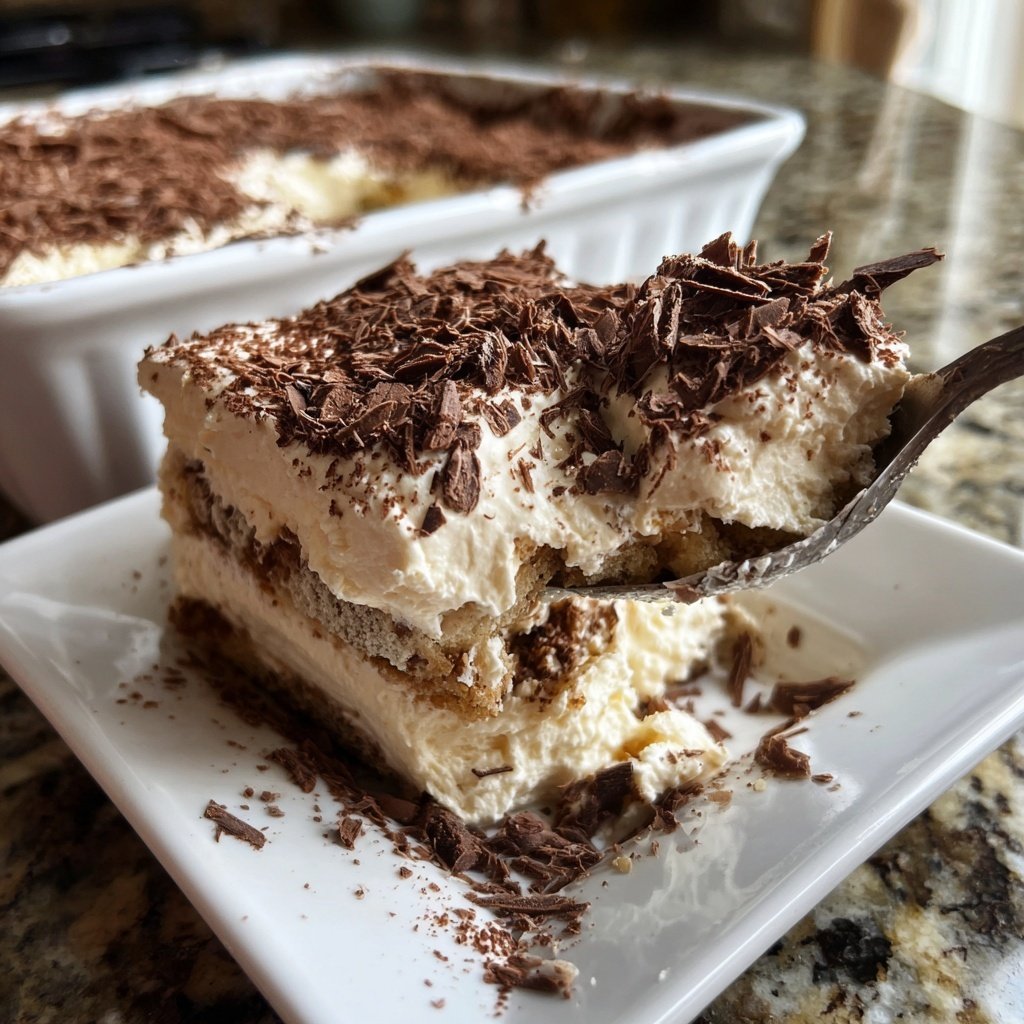 Spaghettieis-Tiramisu