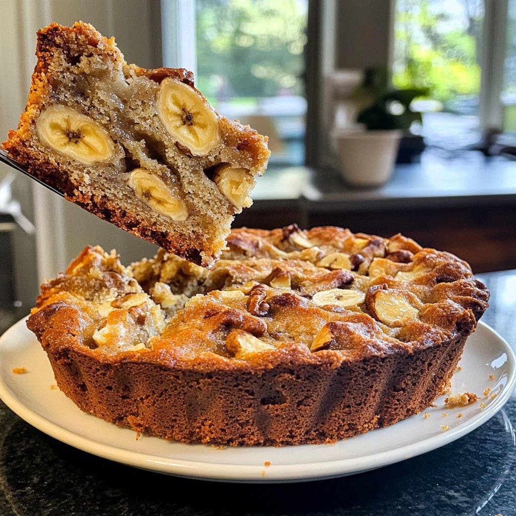 Einfaches Bananenbrot