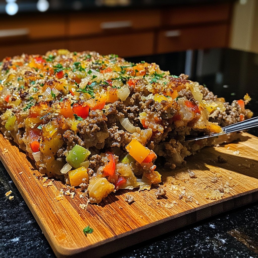 Hackfleisch Pfanne rustikal einfach
