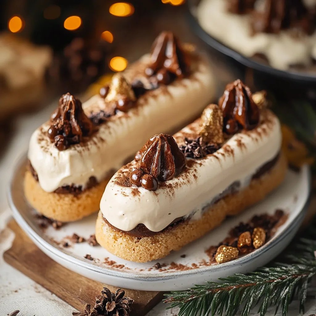 Weihnachts-Tiramisu-Dessert