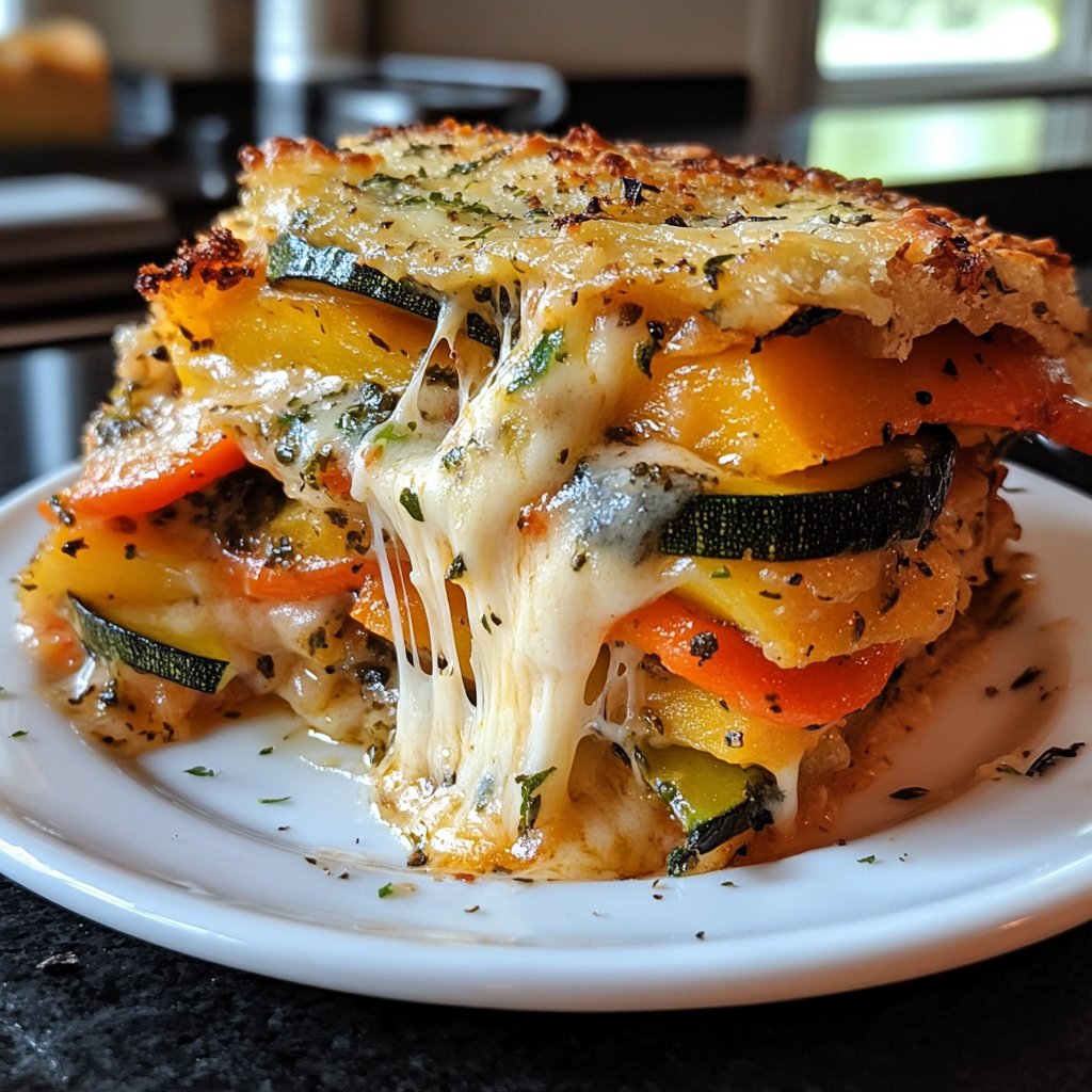 Gemüseauflauf mit Käse