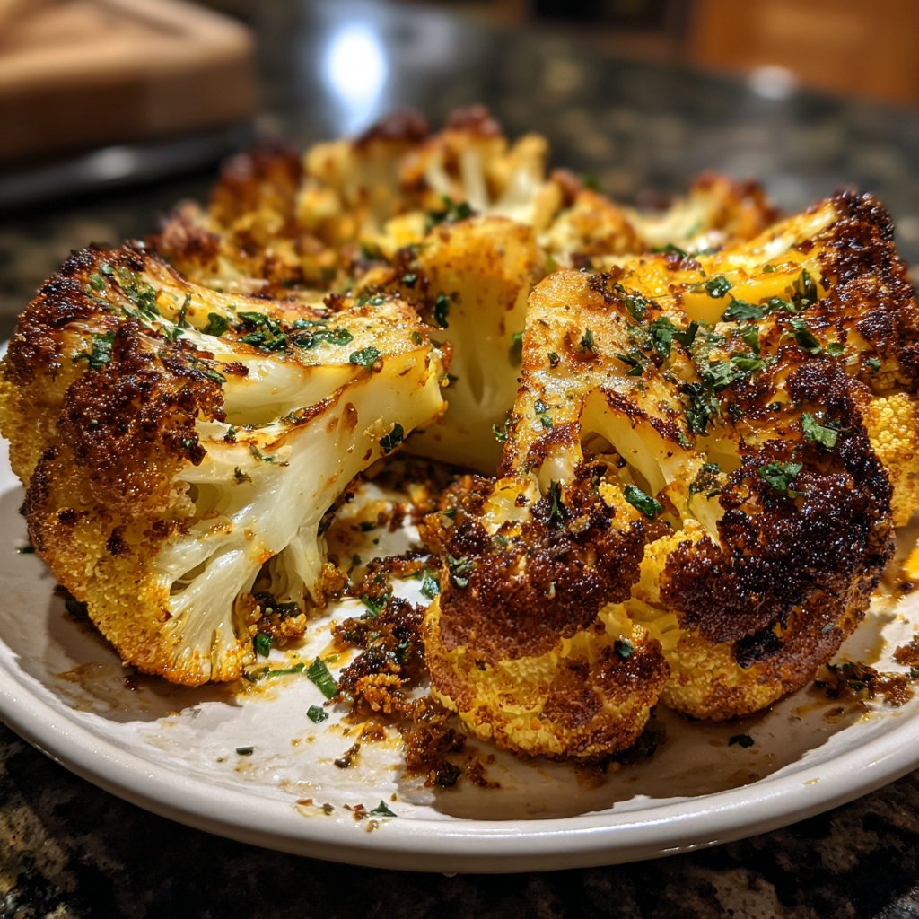 Blumenkohl aus dem Ofen