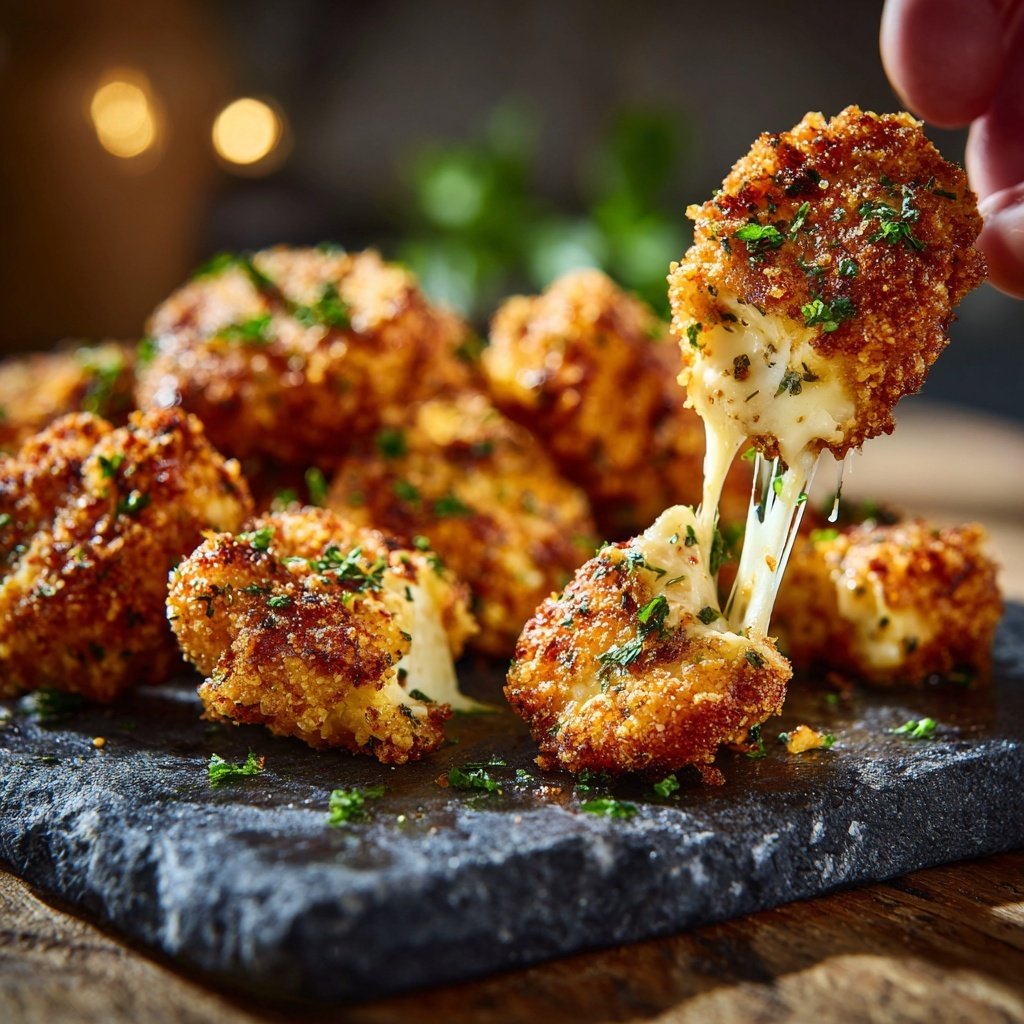 Blumenkohl Ofen Nuggets