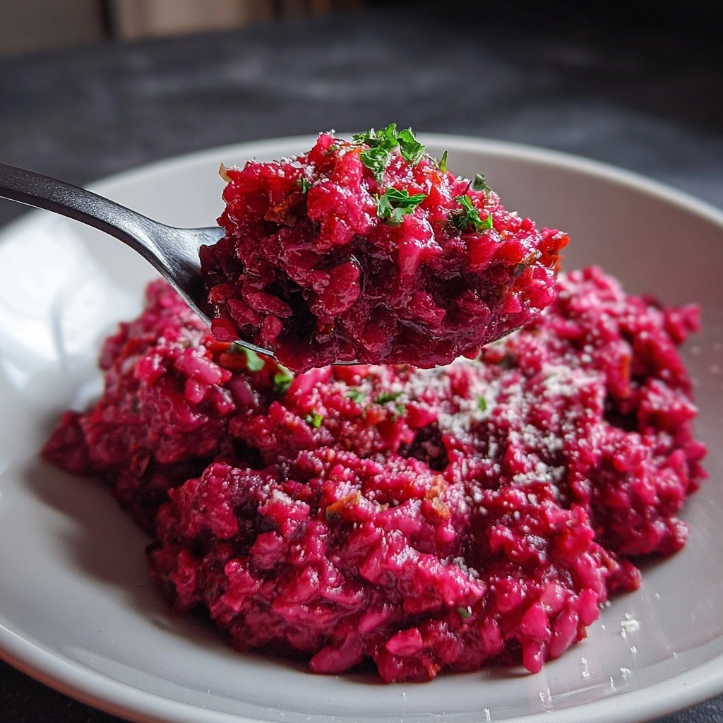 Risotto mit Roter Bete