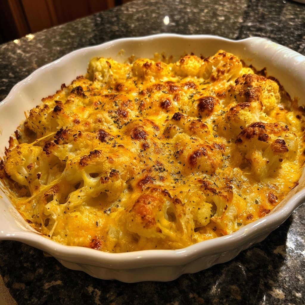 Blumenkohl Auflauf Mit Käse