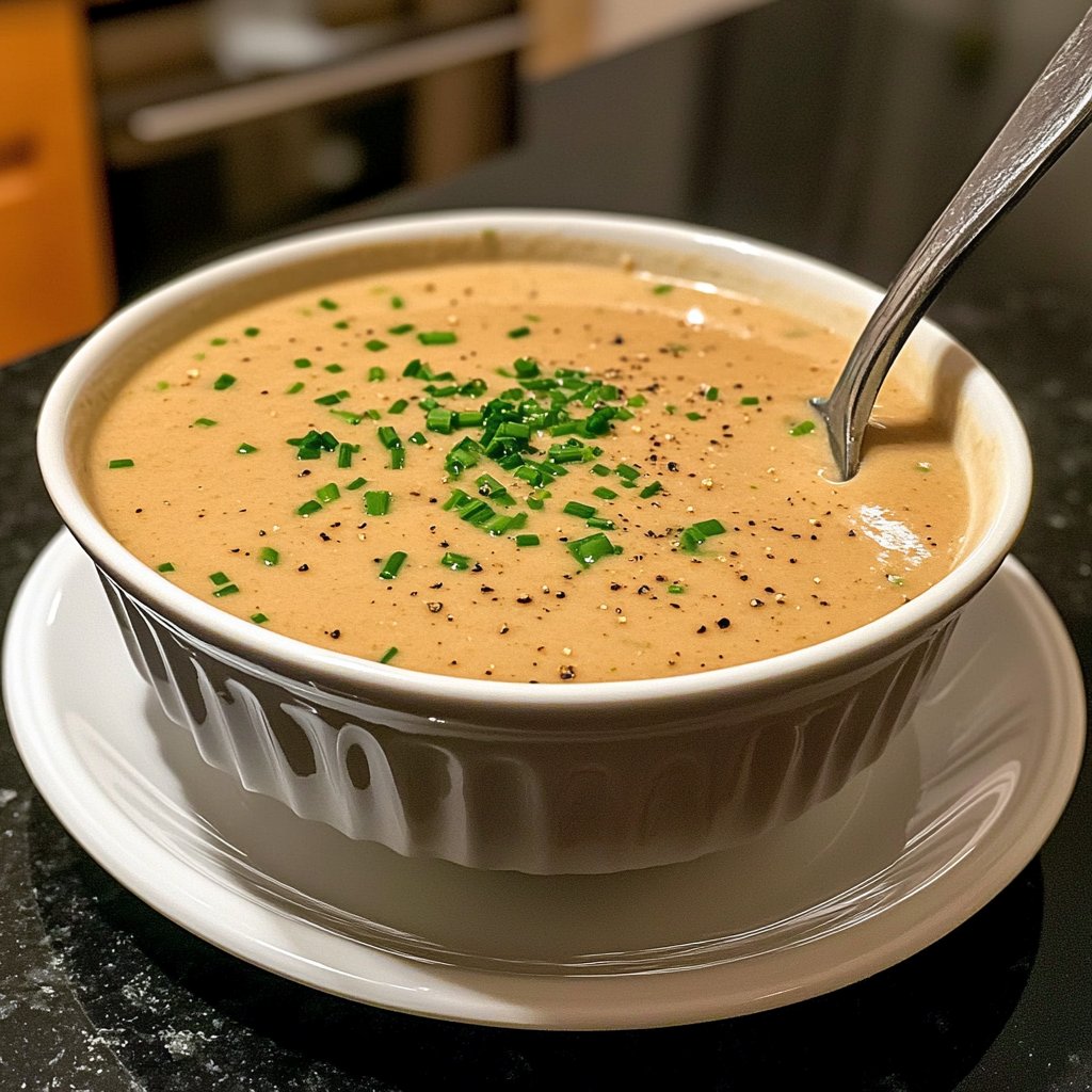 Blumenkohlsuppe mit mildem Geschmack