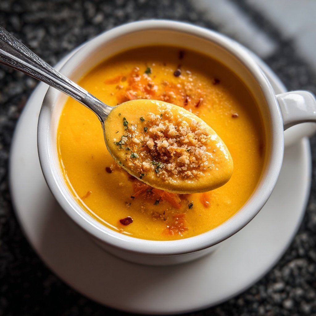 Karotten Ingwer Suppe Cremig