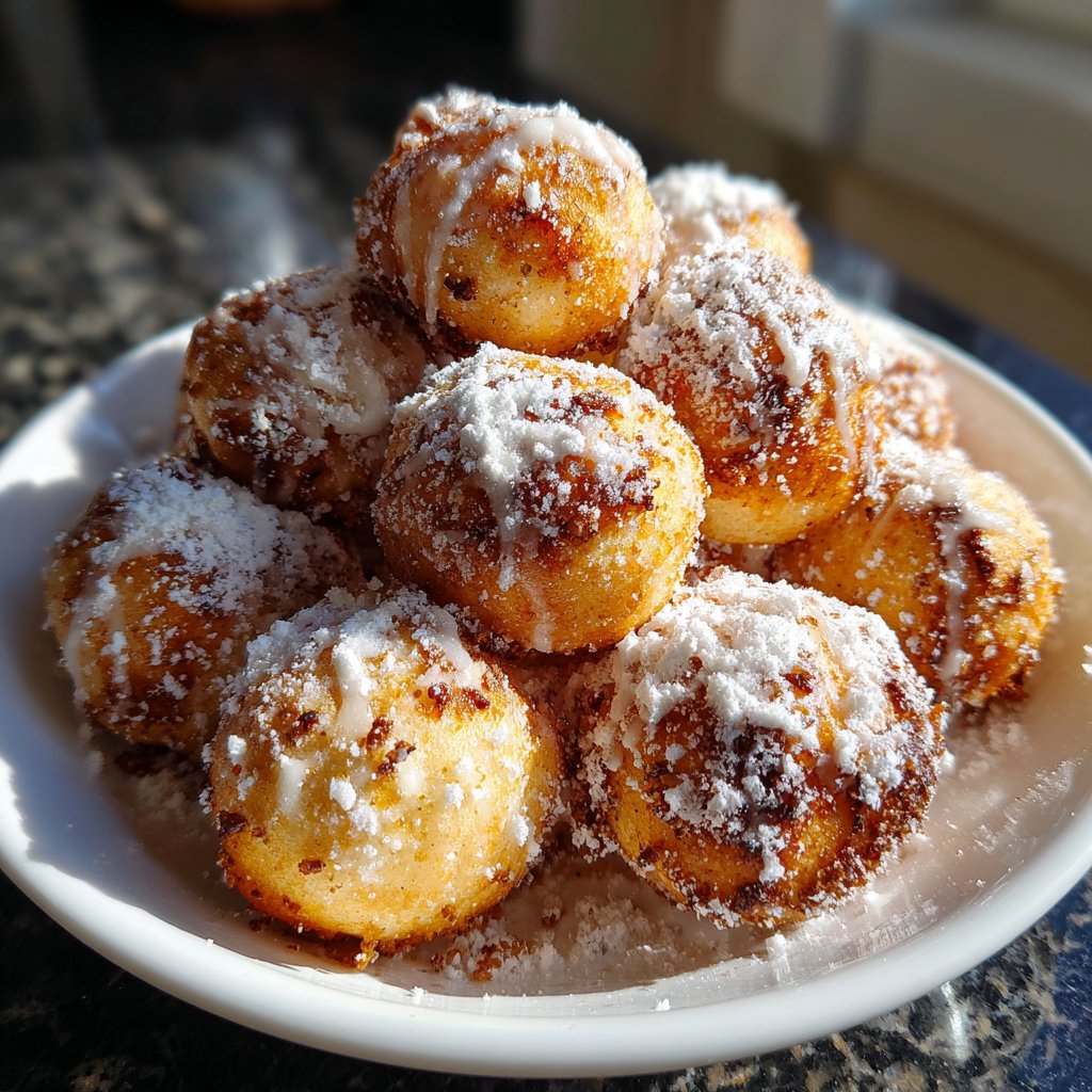Quarkbällchen fluffig ohne Zucker