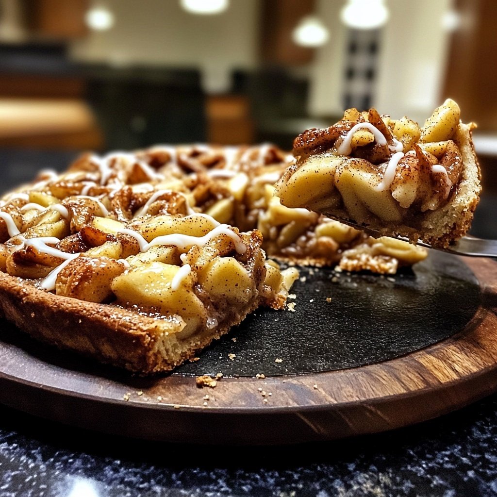 Saftiger Zimtschnecken-Apfelkuchen