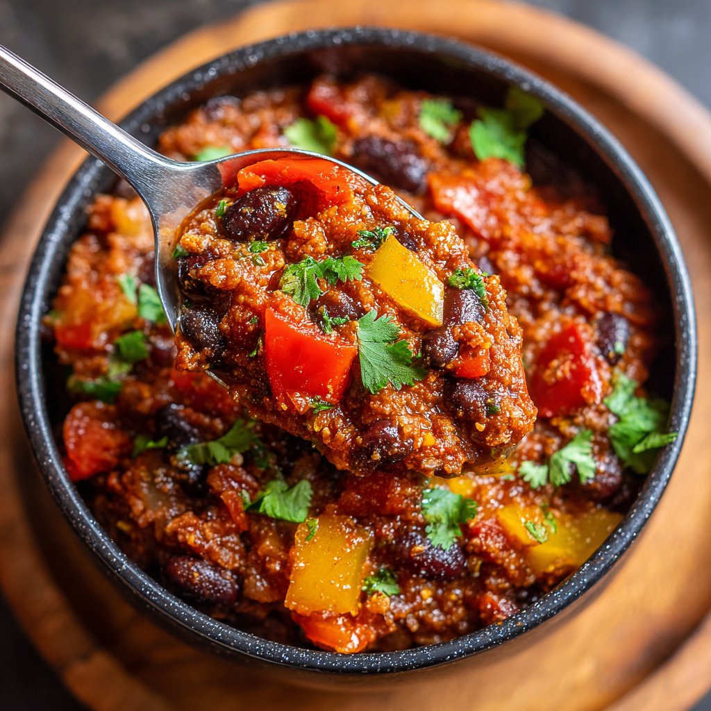 Chili sin Carne mit Bohnen