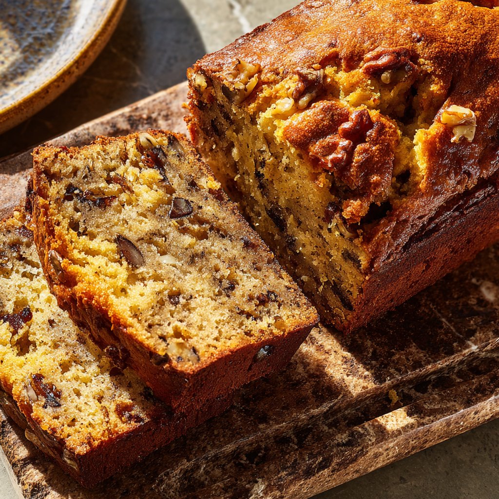Bananenbrot mit Walnüssen