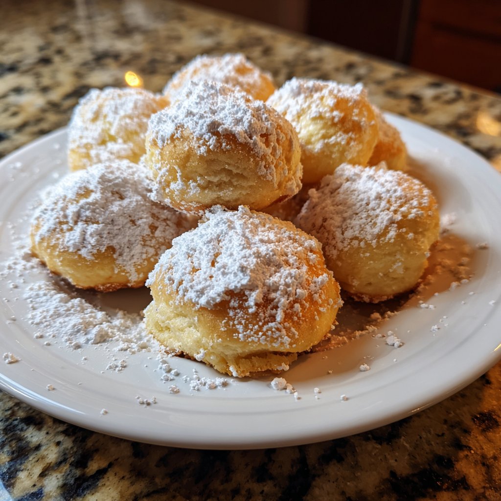 Quarkbällchen klein und rund